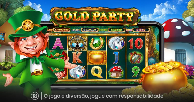 POPLUA Sinais Gold Party Pragmatic Play